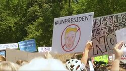 Protest at White House Over Comey Firing Instructional Video
