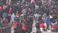 Millions of Chinese workers head for home to celebrate New Year News Clip