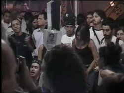 Aftermath of September 11th attack Stock Footage