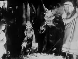 Gifts of the Magi Presented to Baby Jesus Stock Footage