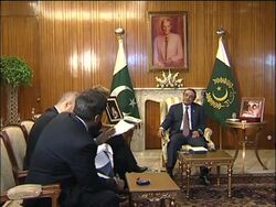 WRAP AP interview with Pakistan President Zardari News Clip