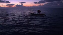 MOAS rescue migrants from the Mediterranean - Night rescue News Clip