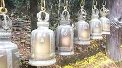 Buddhist bells Stock Footage