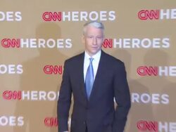 Anderson Cooper at the CNN Heroes: An All-Star Tribute at Los Angeles CA. (Footage by WireImage Video/GettyImages) Stock Footage