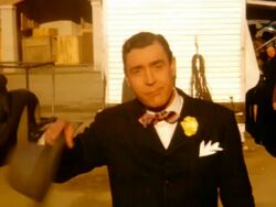 Sing In The Saddle Movie Set Stock Footage