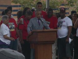 Rally To Protest Police Brutality Stock Footage