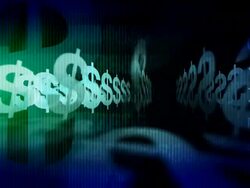 Finance background Stock Footage