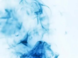 Blue smoke Stock Footage