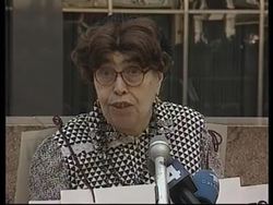 USA: HOLOCAUST SURVIVORS -  DEMONSTRATION News Clip