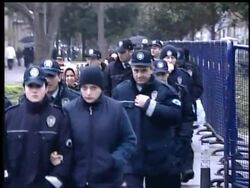 As the Pope was busy celebrating mass in Selcuk, Turkey, a man was arrested in Istanbul over an angry display aimed at the holy leader News Clip