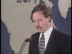 USA: US GOVERNMENT REACTION TO RAROTONGA TREATY News Clip