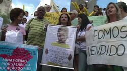 CLEAN : Street protests in Brazil ahead of Confed News Clip