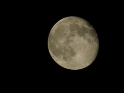 Full Moon Dark Clouds Passing Time Lapse Stock Footage