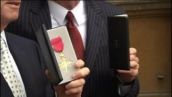 Rick Parfitt & Francis Rossi receive OBEs News Clip