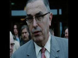 SYND 2/9/72 BOBBY FISCHER LEAVES THE CHESS CENTRE AT REYJAVIK, AFTER WINNING THE WORLD CHAMPHIONSHIP News Clip