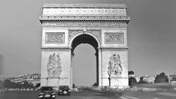 Arc de Triomphe Stock Footage