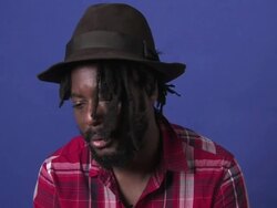 k-os Interview (clip 8) Stock Footage