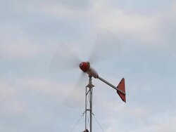 Wind turbine. Stock Footage