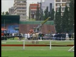 ARGENTINA: BUENOS AIRES: ARMY HELICOPTER CRASHES KILLING 10 PEOPLE News Clip