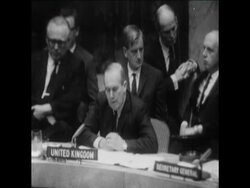 SYND 18 6 68 UNO ON NUCLEAR TREATY Instructional Video