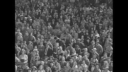 Large crowd gathers in Bath, Maine, for the launch of Navy destroyer USS Frank Knox News Clip
