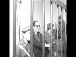 SYND 24 3 68 ARMY TRIAL CONTINUES IN CAIRO News Clip