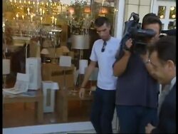 WRAP Adds search at warehouse of sprinters' coach News Clip