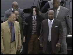Jackson arrives for trial News Clip