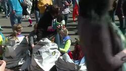 CLEAN : Boston reclaims marathon one year after attacks News Clip