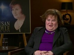 INTERVIEW: Susan Boyle  Stock Footage