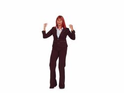 HD: Businesswoman Telling Off Stock Footage