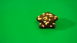 chocolate brownies Stock Footage