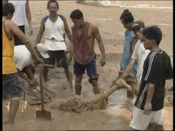 Aftermath of killer hurricane Instructional Video