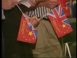 Hong Kong - Patten attends proms / Prince Charles News Clip