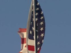 National Flag of America Stock Footage