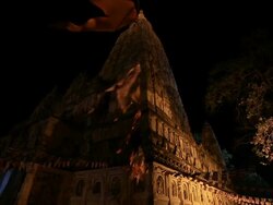 Mahabodhi temple Stock Footage