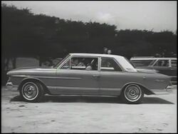 Montage: young couple arrives at the country club Stock Footage