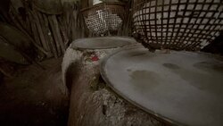 Natural Salt Boiling at Boklua Stock Footage