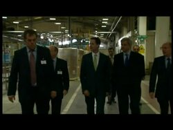 Nick Clegg visits wire factory in Eastleigh News Clip