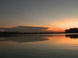 Evening on Amazon Stock Footage