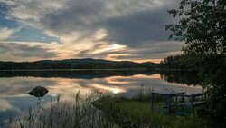 Timelapse midsummer Stock Footage