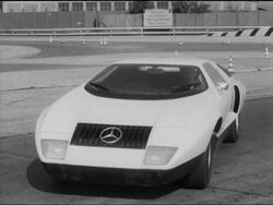 SYND-12/8/69 MERCEDES UNVEILS THEIR NEW C111 MODEL News Clip