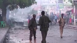 CLEAN : Car bomb attack kills six in Mogadishu: police News Clip