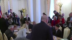 CLEAN : Tillerson wants very open candid and frank talks with Lavrov News Clip