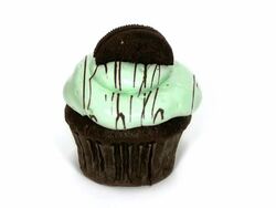Mint Cupcake Stock Footage