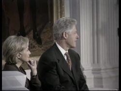 USA: PRESIDENT CLINTON HOSTS JAZZ EVENT AT WHITE HOUSE News Clip