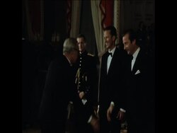 SYND 30 5 75 BANQUET IN BRUSSELS FOR NATO COUNTRIES LEADERS Instructional Video