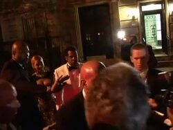 Beyonce and Jayz at the Costume Institute Gala at the Metropolitan Museum of Art after Party in New York 05/02/11 (Footage by WireImage Video/GettyImages) Stock Footage