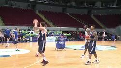 CLEAN : France and Canada train ahead of Olympic basketball showdown News Clip