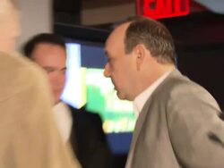 Kevin Spacey Announces Winner of 2009 Stella Artois Short Film Project Stock Footage